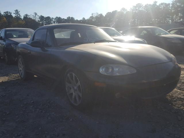 JM1NB353930302671 - 2003 MAZDA MX-5 MIATA BLACK photo 1