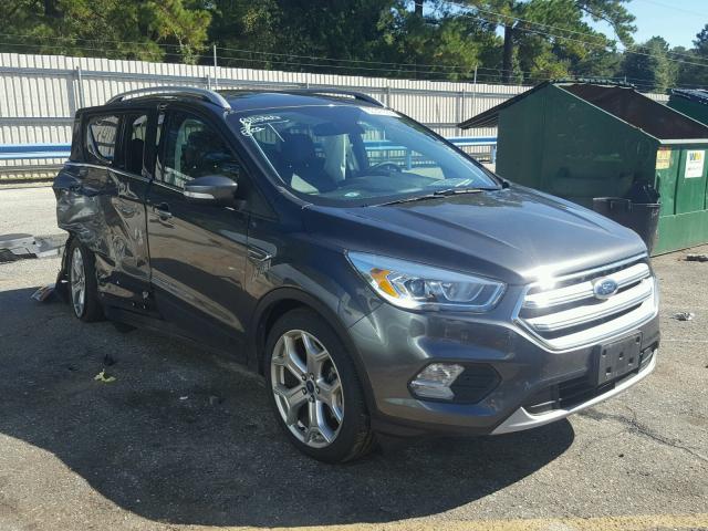 1FMCU0J93HUE15070 - 2017 FORD ESCAPE TIT GRAY photo 1