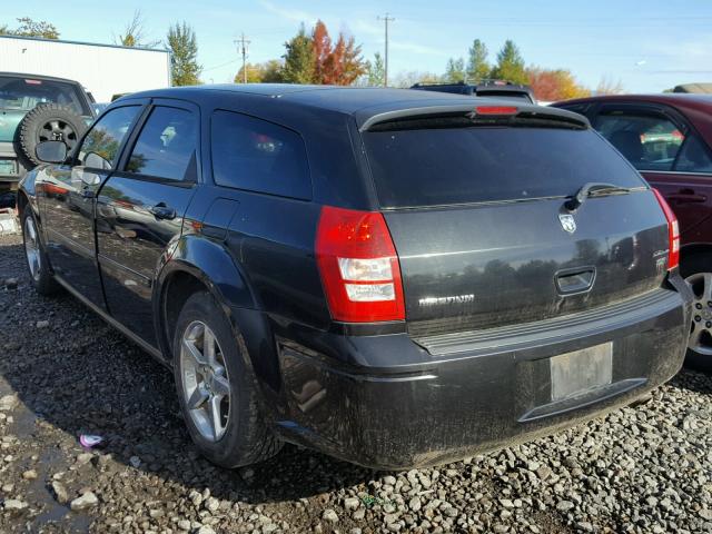 2D4FV48V25H112453 - 2005 DODGE MAGNUM SXT BLACK photo 3