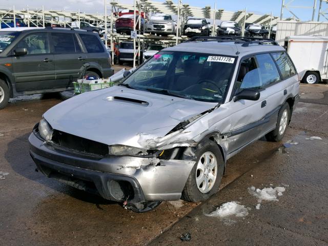 4S3BG6851X7622079 - 1999 SUBARU LEGACY OUT SILVER photo 2