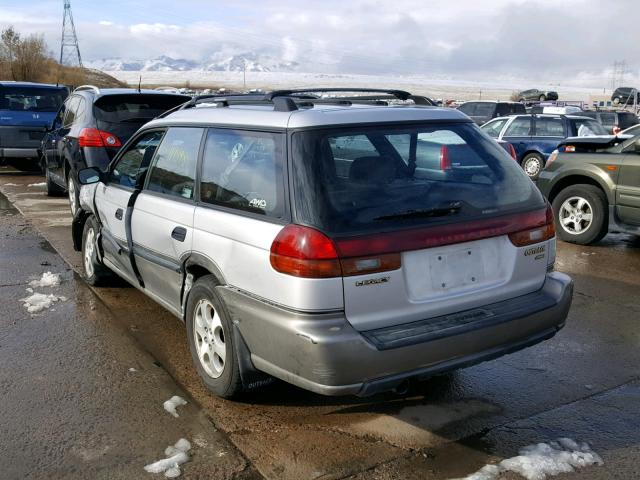 4S3BG6851X7622079 - 1999 SUBARU LEGACY OUT SILVER photo 3