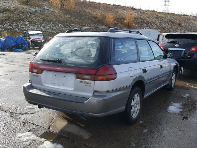 4S3BG6851X7622079 - 1999 SUBARU LEGACY OUT SILVER photo 4