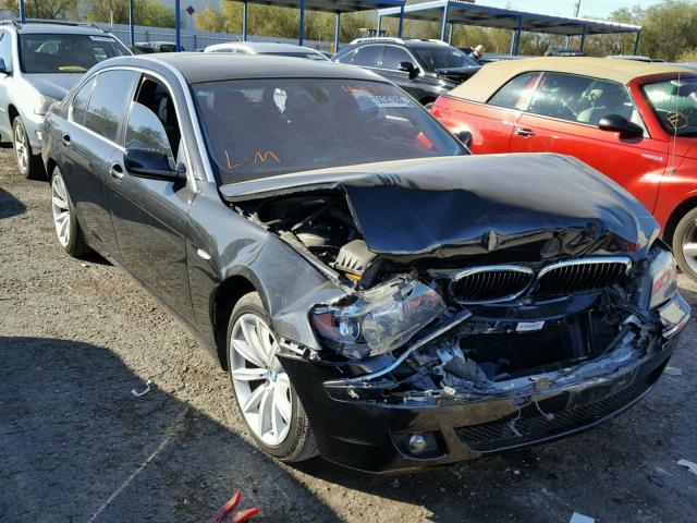 WBAHN83557DT69706 - 2007 BMW 750 BLACK photo 1