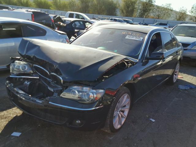 WBAHN83557DT69706 - 2007 BMW 750 BLACK photo 2