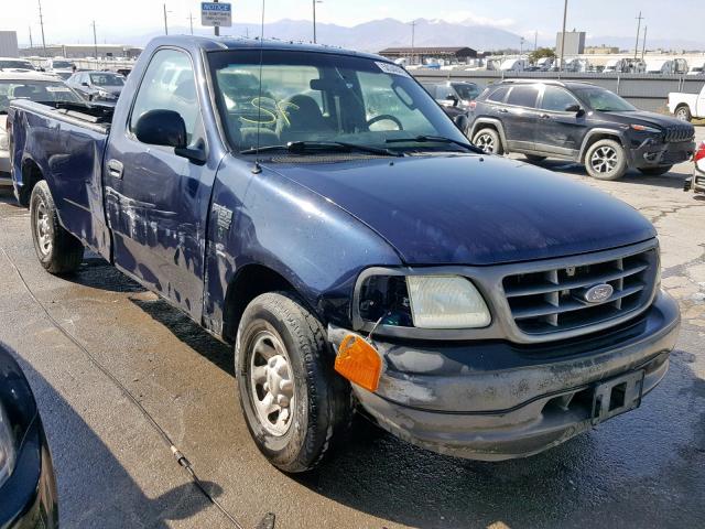 2FTPF17Z24CA70315 - 2004 FORD F-150 HERI BLUE photo 1