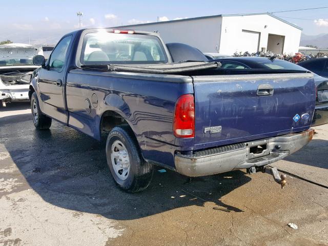 2FTPF17Z24CA70315 - 2004 FORD F-150 HERI BLUE photo 3