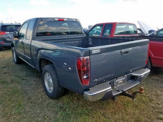 1GCCS199288159310 - 2008 CHEVROLET COLORADO GRAY photo 3