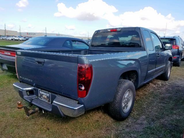 1GCCS199288159310 - 2008 CHEVROLET COLORADO GRAY photo 4