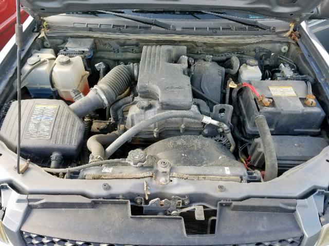 1GCCS199288159310 - 2008 CHEVROLET COLORADO GRAY photo 7