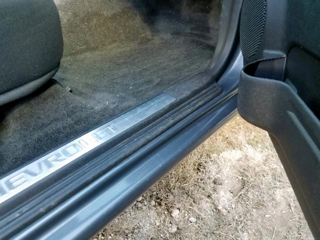 1GCCS199288159310 - 2008 CHEVROLET COLORADO GRAY photo 9