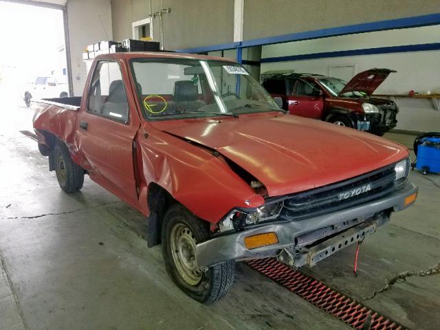 JT4RN81R4L0056063 - 1990 TOYOTA PICKUP 1/2 RED photo 1