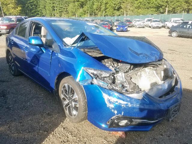 19XFB2F99DE282268 - 2013 HONDA CIVIC EXL 蓝色 照片 1