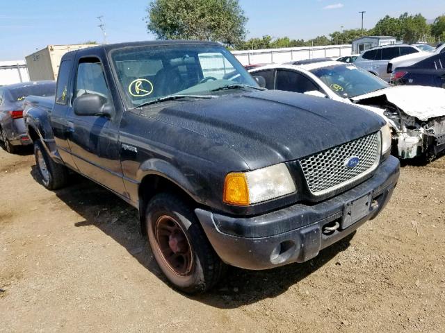 1FTYR14E91PB66899 - 2001 FORD RANGER SUP BLACK photo 1