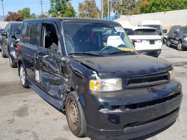 JTLKT324454002095 - 2005 TOYOTA SCION XB შავი ფოტო 1