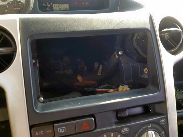 JTLKT324454002095 - 2005 TOYOTA SCION XB შავი ფოტო 9