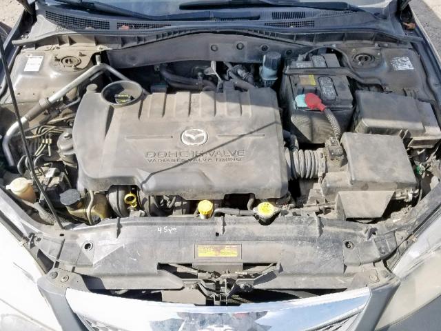 1YVHP80C955M63136 - 2005 MAZDA 6 I GRAY photo 7