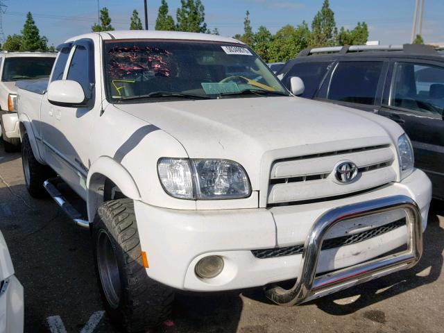 5TBJN3218YS070151 - 2000 TOYOTA TUNDRA WHITE photo 1