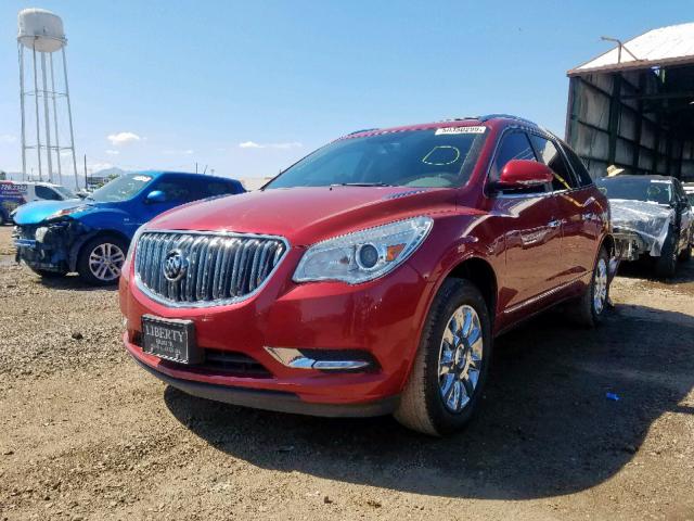 5GAKVCKD8DJ171284 - 2013 BUICK ENCLAVE RED photo 2