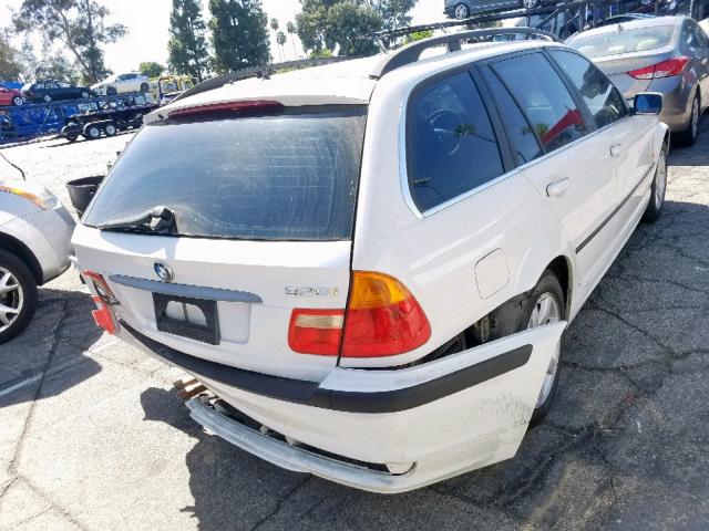 WBAAW33401ET41368 - 2001 BMW 325 IT WHITE photo 4