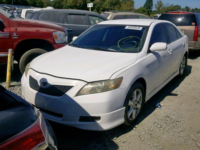 4T1BK46K97U533899 - 2007 TOYOTA CAMRY NEW WHITE photo 2