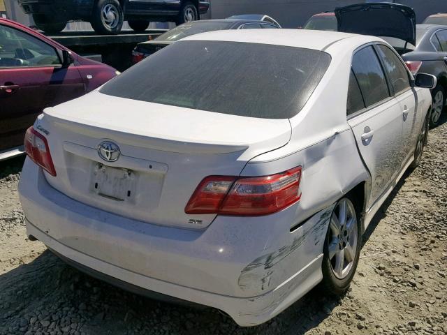 4T1BK46K97U533899 - 2007 TOYOTA CAMRY NEW WHITE photo 4