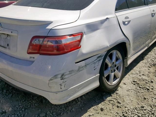 4T1BK46K97U533899 - 2007 TOYOTA CAMRY NEW WHITE photo 9