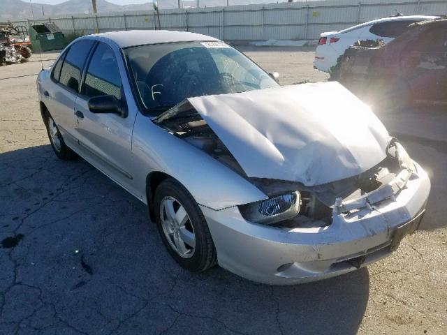 1G1JF52F037240106 - 2003 CHEVROLET CAVALIER L SILVER photo 1