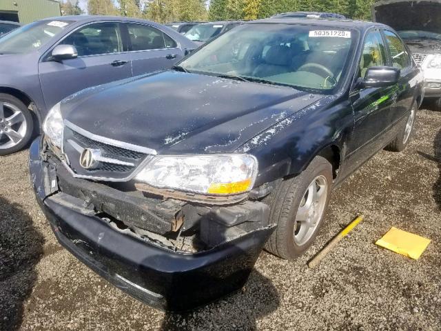 19UUA56683A023033 - 2003 ACURA 3.2TL BLACK photo 2