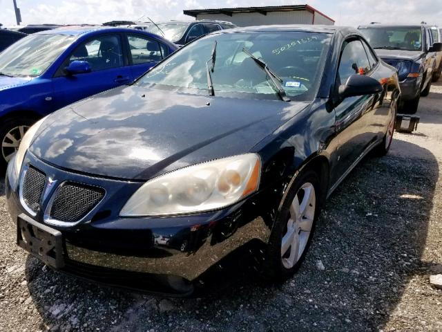 1G2ZH361374125406 - 2007 PONTIAC G6 GT BLACK photo 2