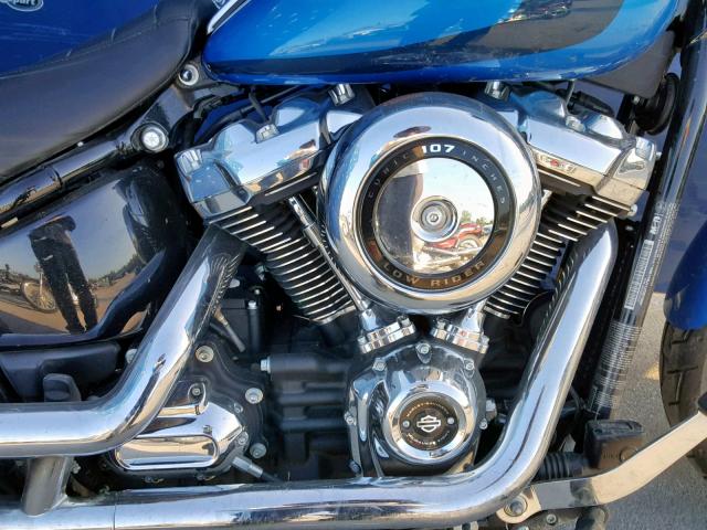 1HD1YNJ11JC027689 - 2018 HARLEY-DAVIDSON FXLR LOW R BLUE photo 7