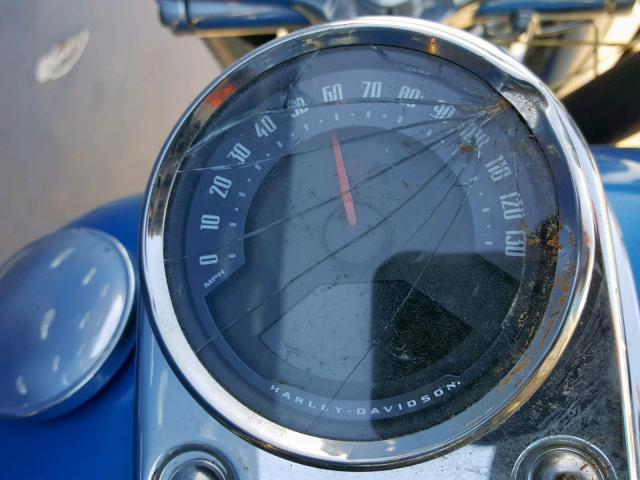 1HD1YNJ11JC027689 - 2018 HARLEY-DAVIDSON FXLR LOW R BLUE photo 8