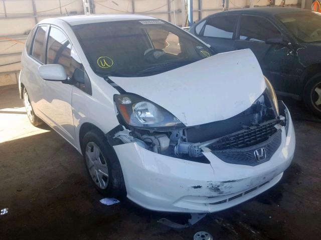 JHMGE8H30CC037046 - 2012 HONDA FIT WHITE photo 1