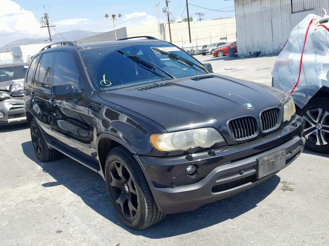 5UXFB33533LH39669 - 2003 BMW X5 4.4I BLACK photo 1