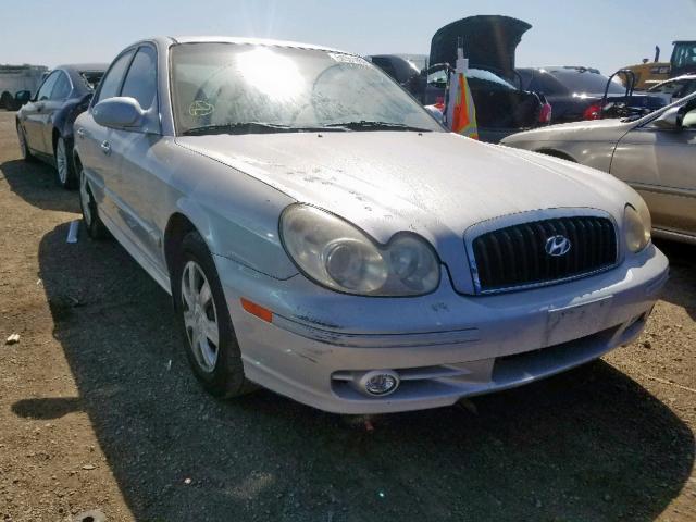 KMHWF25S54A035367 - 2004 HYUNDAI SONATA GL SILVER photo 1