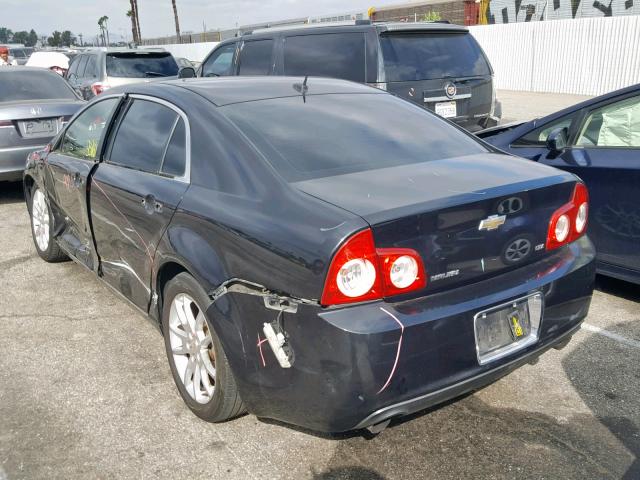 1G1ZK57758F216235 - 2008 CHEVROLET MALIBU LTZ შავი ფოტო 3