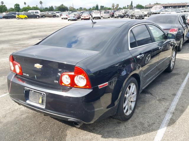 1G1ZK57758F216235 - 2008 CHEVROLET MALIBU LTZ შავი ფოტო 4