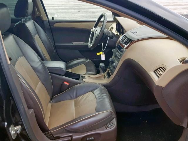 1G1ZK57758F216235 - 2008 CHEVROLET MALIBU LTZ შავი ფოტო 5