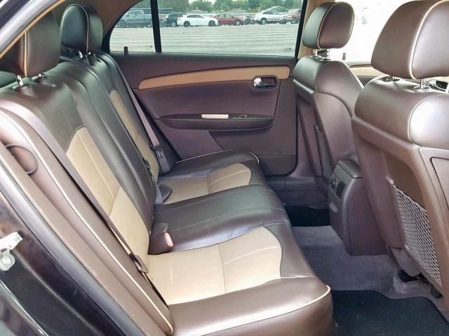 1G1ZK57758F216235 - 2008 CHEVROLET MALIBU LTZ შავი ფოტო 6