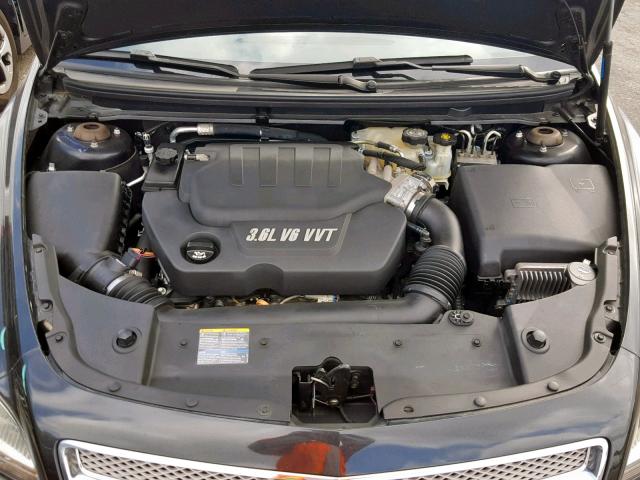 1G1ZK57758F216235 - 2008 CHEVROLET MALIBU LTZ შავი ფოტო 7