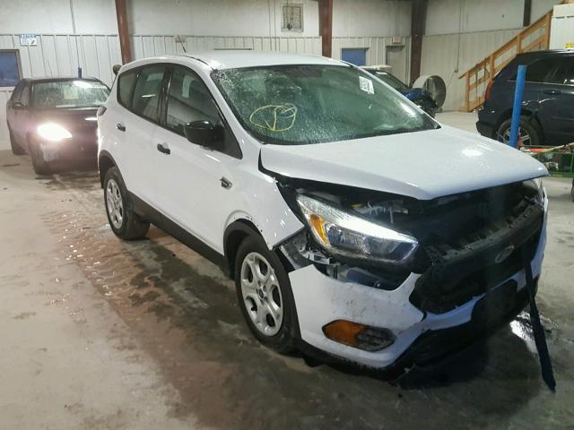 1FMCU0F76HUE71267 - 2017 FORD ESCAPE S WHITE photo 1