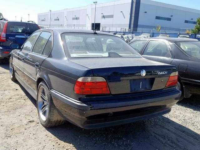 WBAGG8343YDN80336 - 2000 BMW 740 I AUTO BLACK photo 3