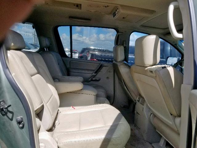 5N3AA08A84N810552 - 2004 INFINITI QX56 GREEN photo 6