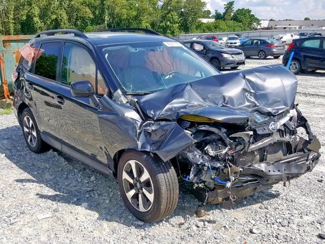 JF2SJAGC4JH606790 - 2018 SUBARU FORESTER 2 GRAY photo 1