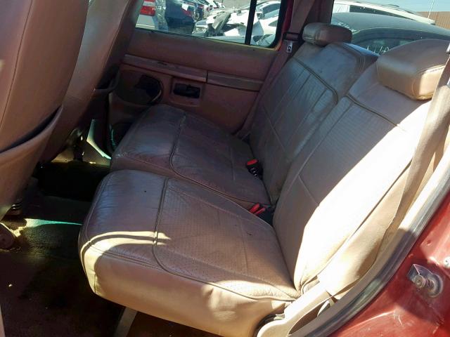 1FMZU34E4WZB11072 - 1998 FORD EXPLORER RED photo 6