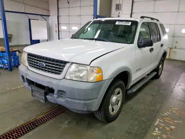 1FMZU72E62ZA28621 - 2002 FORD EXPLORER X WHITE photo 2