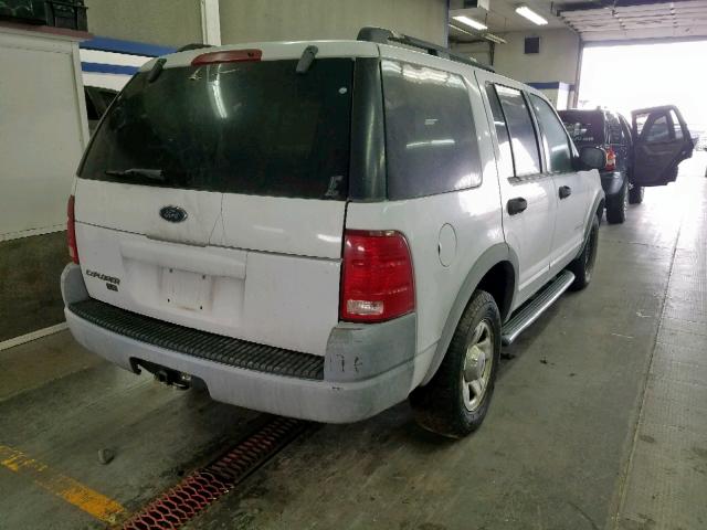 1FMZU72E62ZA28621 - 2002 FORD EXPLORER X WHITE photo 4