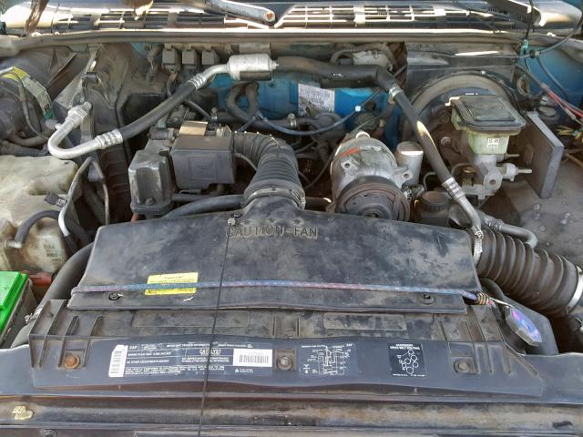 1GCCS1446S8172645 - 1995 CHEVROLET S TRUCK S1 BLUE photo 7