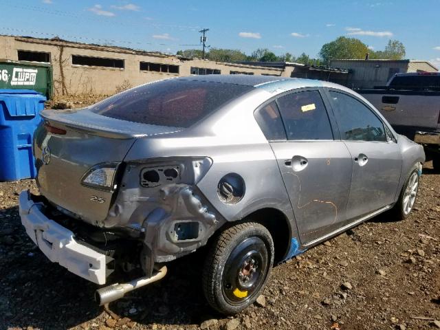 JM1BL1S53A1248009 - 2010 MAZDA 3 S GRAY photo 4