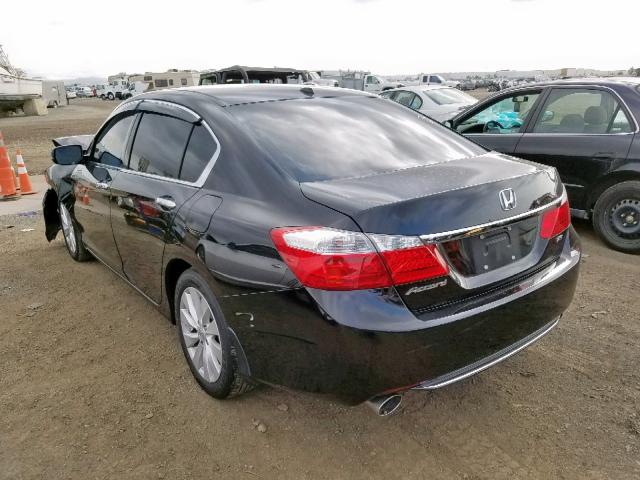 1HGCR3F87FA037620 - 2015 HONDA ACCORD EXL BLACK photo 3