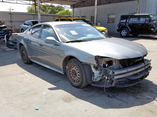 2G2WP542541222188 - 2004 PONTIAC GRAND PRIX GRAY photo 1